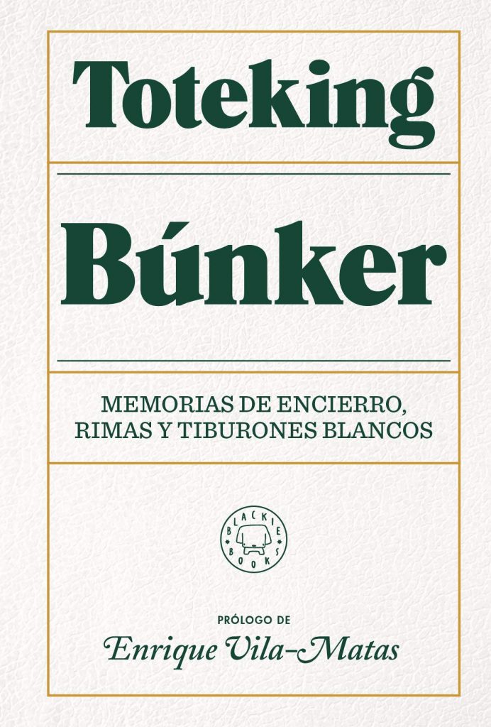 DESCARGAR en PDF el libro Búnker: Memorias de encierro, rimas y tiburones blancos de Toteking Gratis